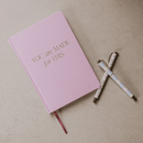 You Are Made For This Fabric Journal by Sweet Water Decor
