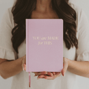 You Are Made For This Fabric Journal by Sweet Water Decor
