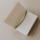 Mom's One Line A Day Green Delft Leather Journal by Sweet Water Decor