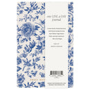 Blue Delft One Line A Day Memory Journal by Sweet Water Decor