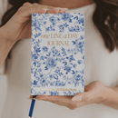 Blue Delft One Line A Day Memory Journal by Sweet Water Decor