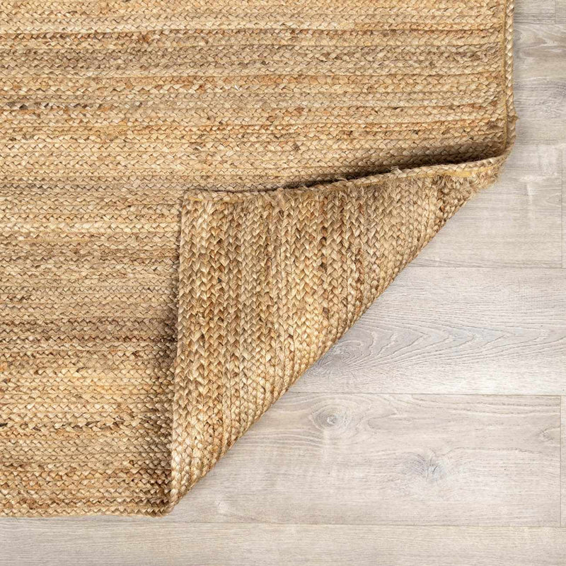 Shippagan Tan Jute Braided Rug