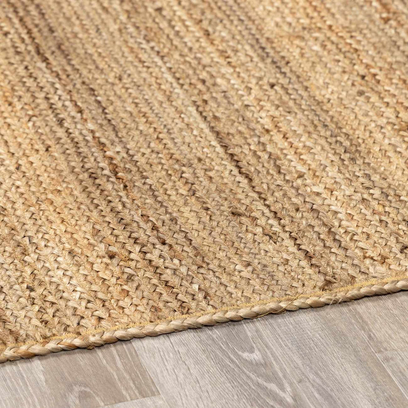 Shippagan Tan Jute Braided Rug