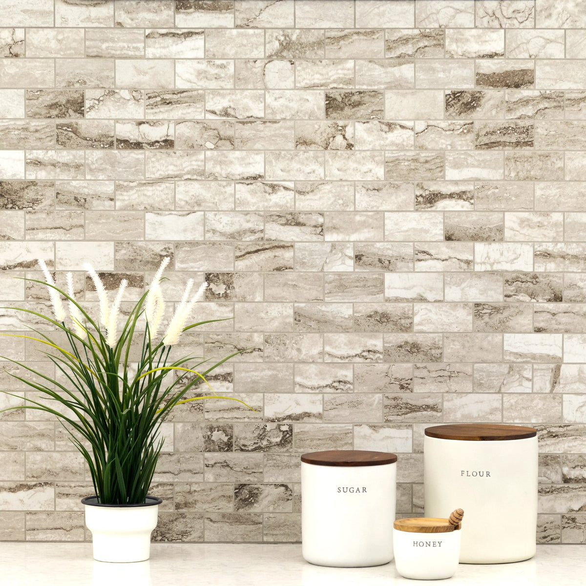 MSI Bernini Camo Mosaic Porcelain Backsplash Wall and Floor Tile, photo 8 of 13