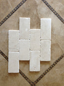 Noble Light Botticino Marble 12" x 12" Honed Tile