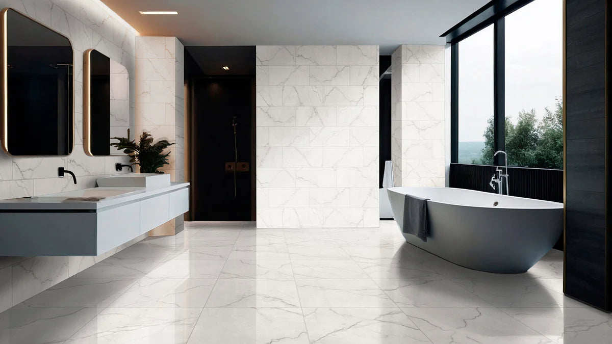 MSI Brighton Grey Porcelain Wall and Floor Tile 24"x48", photo 6 of 6
