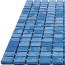 Sapphire Blue 12x12 Glossy Uniform Square Glass Mosaic Tile (20 pack, 18.69 sq ft/case)