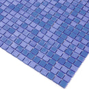 Neon Blue 12x12 Glossy Uniform Square Glass Mosaic Tile (20 pack, 18.69 sq ft/case)