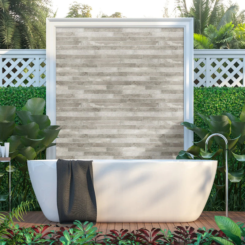 MSI Brickstone Ivory Brick Matte Porcelain Wall and Floor Tile