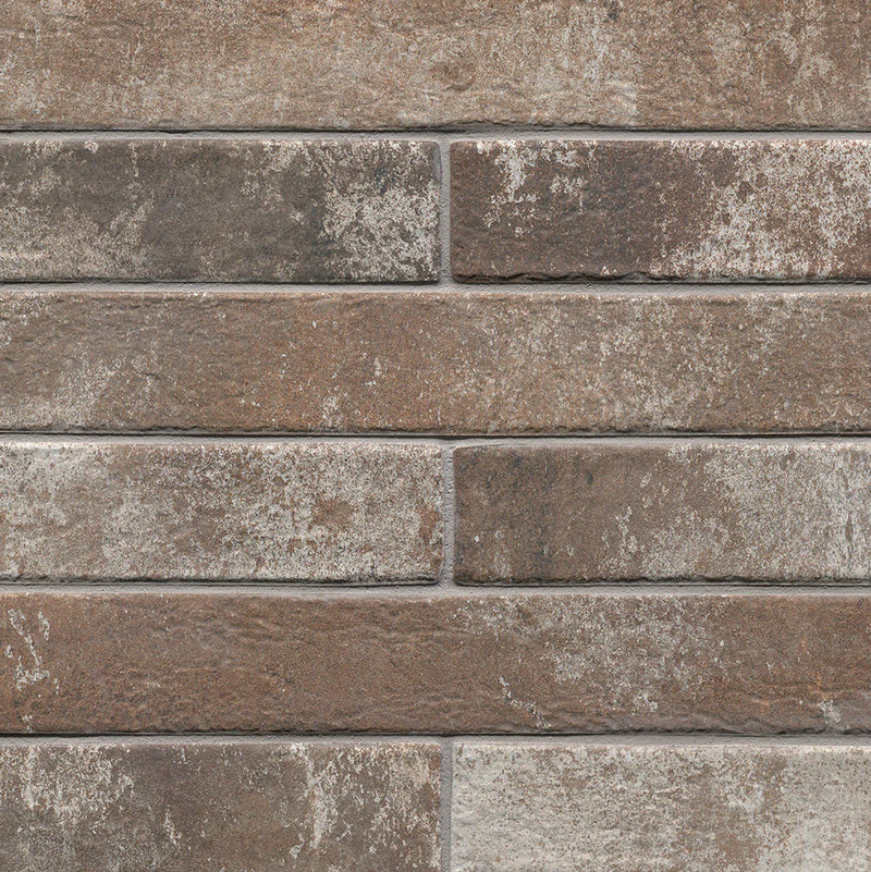 MSI Brickstone Rustique Red Brick Matte Porcelain Wall and Floor Tile