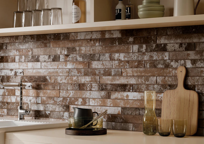 MSI Brickstone Rustique Red Brick Matte Porcelain Wall and Floor Tile