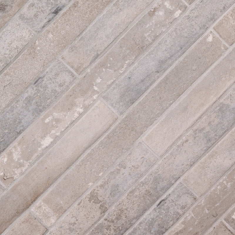 MSI Brickstone Taupe Brick Matte Porcelain Wall and Floor Tile