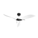 54" DC Motor 6 Speed Black Ceiling Fan