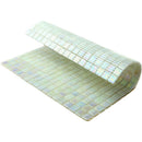 Dark Bone White 12x12 Glossy Uniform Square Glass Mosaic Tile (20 pack, 18.69 sq ft/case) - Sample
