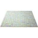Dark Bone White 12x12 Glossy Uniform Square Glass Mosaic Tile (20 pack, 18.69 sq ft/case) - Sample