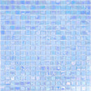 Light Sky Blue 12x12 Glossy Uniform Square Glass Mosaic Tile (20 pack, 18.69 sq ft/case) - Sample