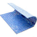 Carolina Blue 12x12 Glossy Uniform Square Glass Mosaic Tile (20 pack, 18.69 sq ft/case) by Apollo Tile