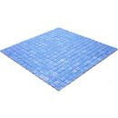 Carolina Blue 12x12 Glossy Uniform Square Glass Mosaic Tile (20 pack, 18.69 sq ft/case) by Apollo Tile