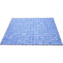Carolina Blue 12x12 Glossy Uniform Square Glass Mosaic Tile (20 pack, 18.69 sq ft/case) by Apollo Tile