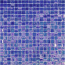 Egyptian Blue 12x12 Glossy Uniform Square Glass Mosaic Tile (20 pack, 18.69 sq ft/case) - Sample