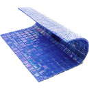 Egyptian Blue 12x12 Glossy Uniform Square Glass Mosaic Tile (20 pack, 18.69 sq ft/case)