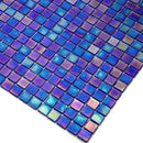 Shimmer Cobalt Blue 12x12 Glossy Uniform Square Glass Mosaic Tile (20 pack, 18.69 sq ft/case)