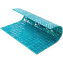 Dark Ocean Green 12x12 Glossy Uniform Square Glass Mosaic Tile (20 pack, 18.69 sq ft/case) - Sample