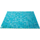 Dark Ocean Green 12x12 Glossy Uniform Square Glass Mosaic Tile (20 pack, 18.69 sq ft/case) - Sample