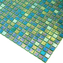 Grenn-Blue 12x12 Glossy Uniform Square Glass Mosaic Tile (20 pack, 18.69 sq ft/case)