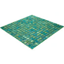 Grenn-Blue 12x12 Glossy Uniform Square Glass Mosaic Tile (20 pack, 18.69 sq ft/case)