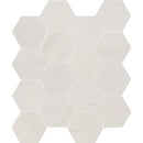 MSI Eden Dolomite Porcelain Mosaic Hexagon Wall and Floor Tile