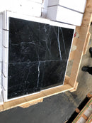Nero Marquina Marble 18" x 18" Honed Tile