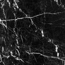 Nero Marquina Marble 1/2" x 12" - Pencil Liner Honed Tile