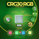 CRG30 DC12V Low Voltage In Ground RGB or WW LED Aluminum Brick Paver Light Square IP67 Waterproof