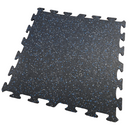 NEW Hammer Clad 1/2" Premium Rubber Floor Tiles and Interlocking Gym Tile Flooring