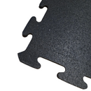 NEW Hammer Clad 1/2" Premium Rubber Floor Tiles and Interlocking Gym Tile Flooring