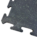 NEW Hammer Clad 1/2" Premium Rubber Floor Tiles and Interlocking Gym Tile Flooring