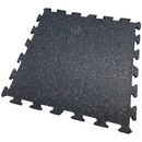 NEW Hammer Clad 3/8" Premium Rubber Floor Tiles and Interlocking Gym Tile Flooring