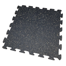 NEW Hammer Clad 3/8" Premium Rubber Floor Tiles and Interlocking Gym Tile Flooring