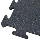NEW Hammer Clad 3/8" Premium Rubber Floor Tiles and Interlocking Gym Tile Flooring