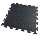 NEW Hammer Clad 3/8" Premium Rubber Floor Tiles and Interlocking Gym Tile Flooring