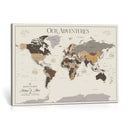 World Map Wall Art Print
