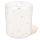 All Over Hearts Soy Candle - Tinted Glass Jar - 12 oz by Sweet Water Decor