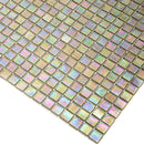 Yellowish Gray 12x12 Glossy Uniform Square Glass Mosaic Tile (20 pack, 18.69 sq ft/case)