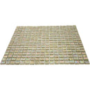 Yellowish Gray 12x12 Glossy Uniform Square Glass Mosaic Tile (20 pack, 18.69 sq ft/case)