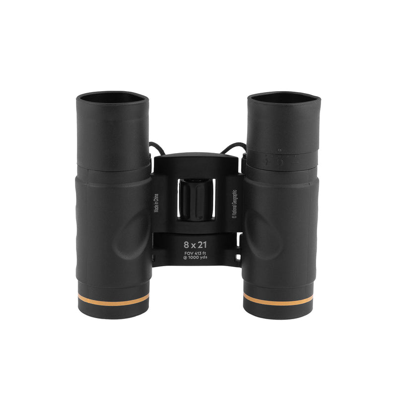 8x21 Foldable Roof-Prism Binoculars
