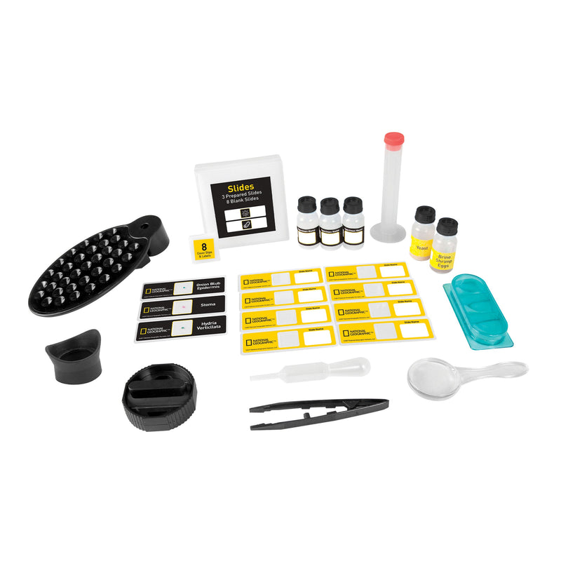 40x-640x Magnification Microscope with Smartphone Camera Adapter