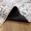 Green Nisa Tumble Dry Washable Rug