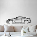 GT-R R35 Detailed Metal Car Wall Art - MT0989