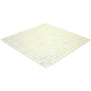 Rainbow White 12x12 Glossy Uniform Square Glass Mosaic Tile (20 pack, 18.69 sq ft/case) - Sample
